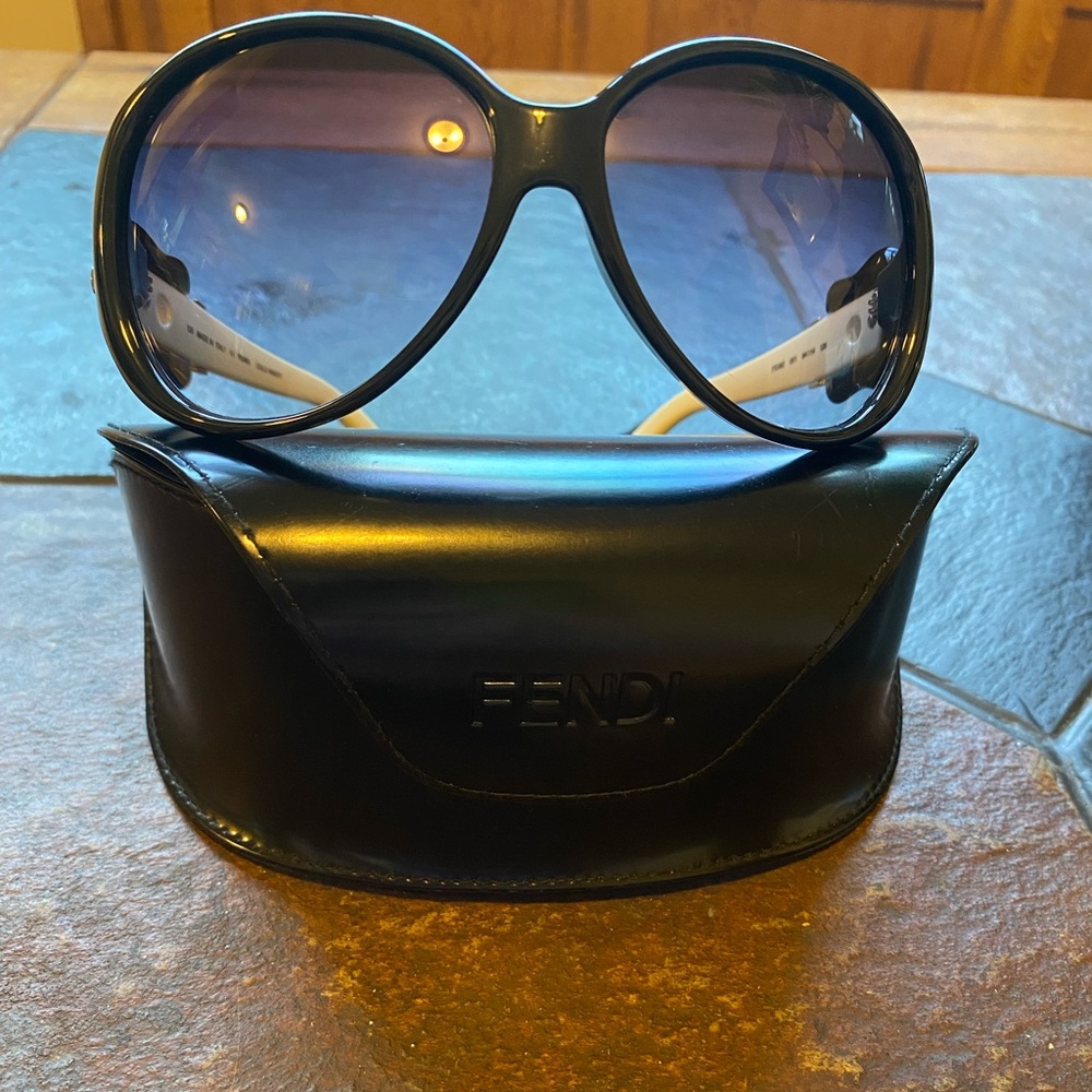 Fendi “B” Buckle Sunglasses